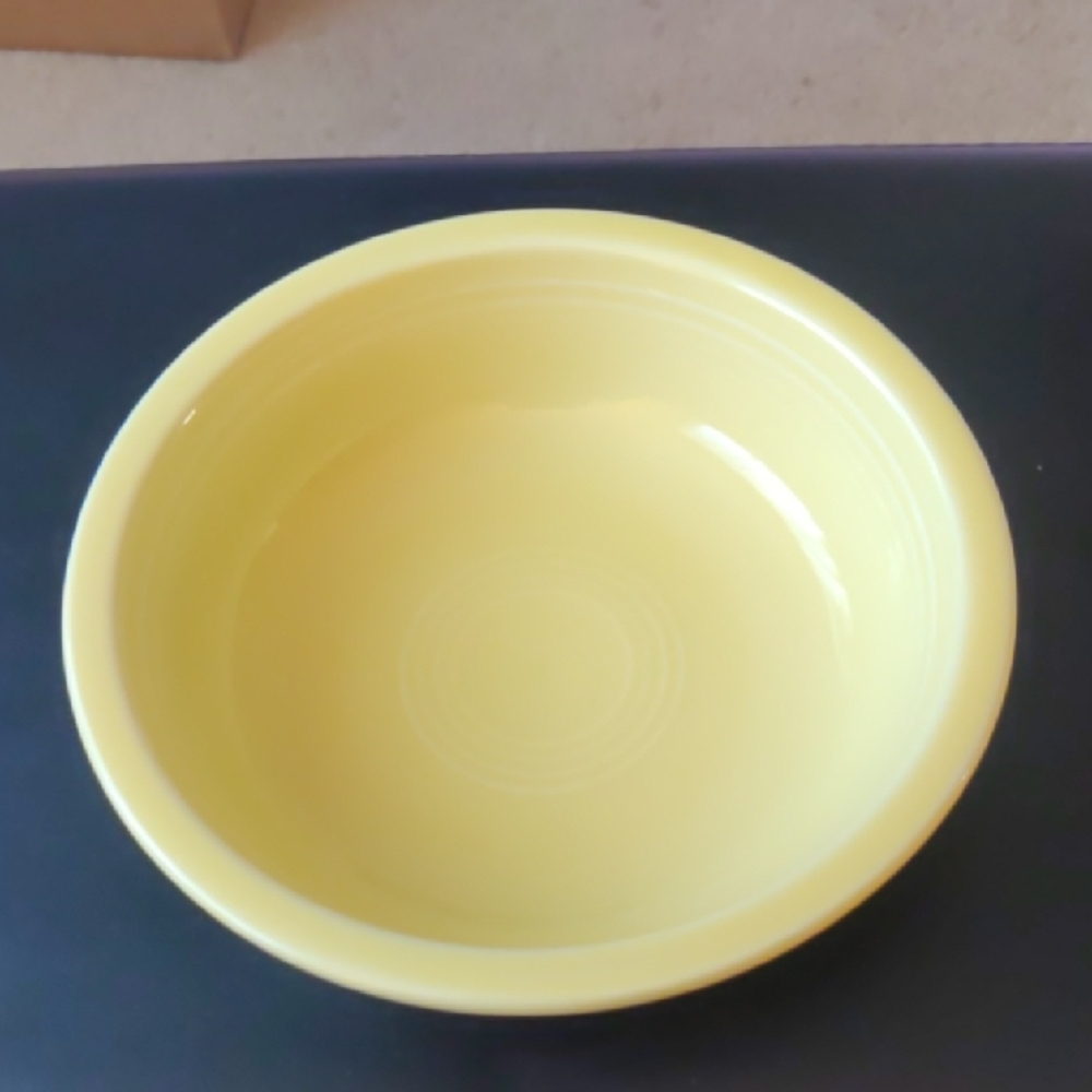Fiestaware Light Yellow Bowl.